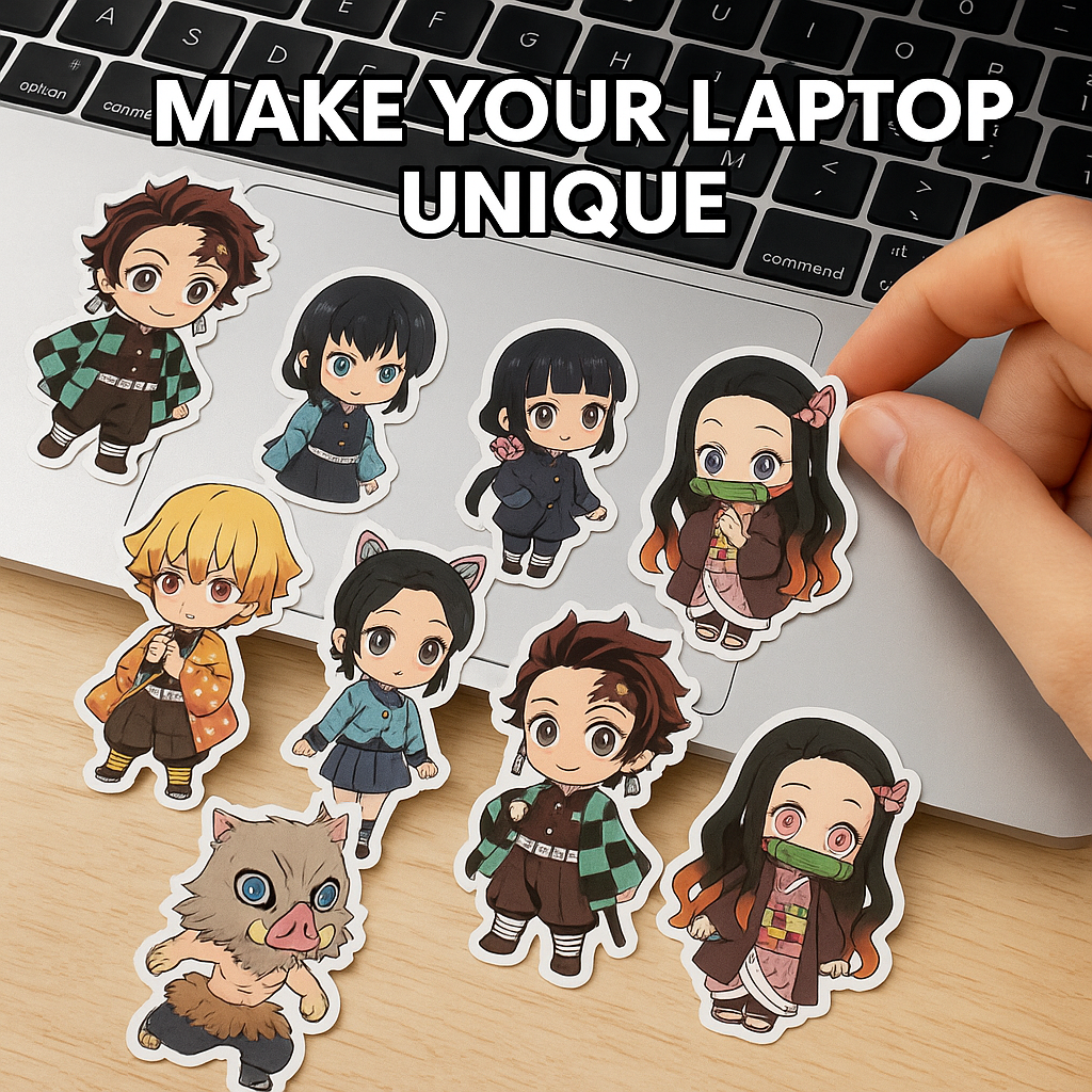 ✨ Demon Slayer™ Collector Sticker Pack – 60pcs