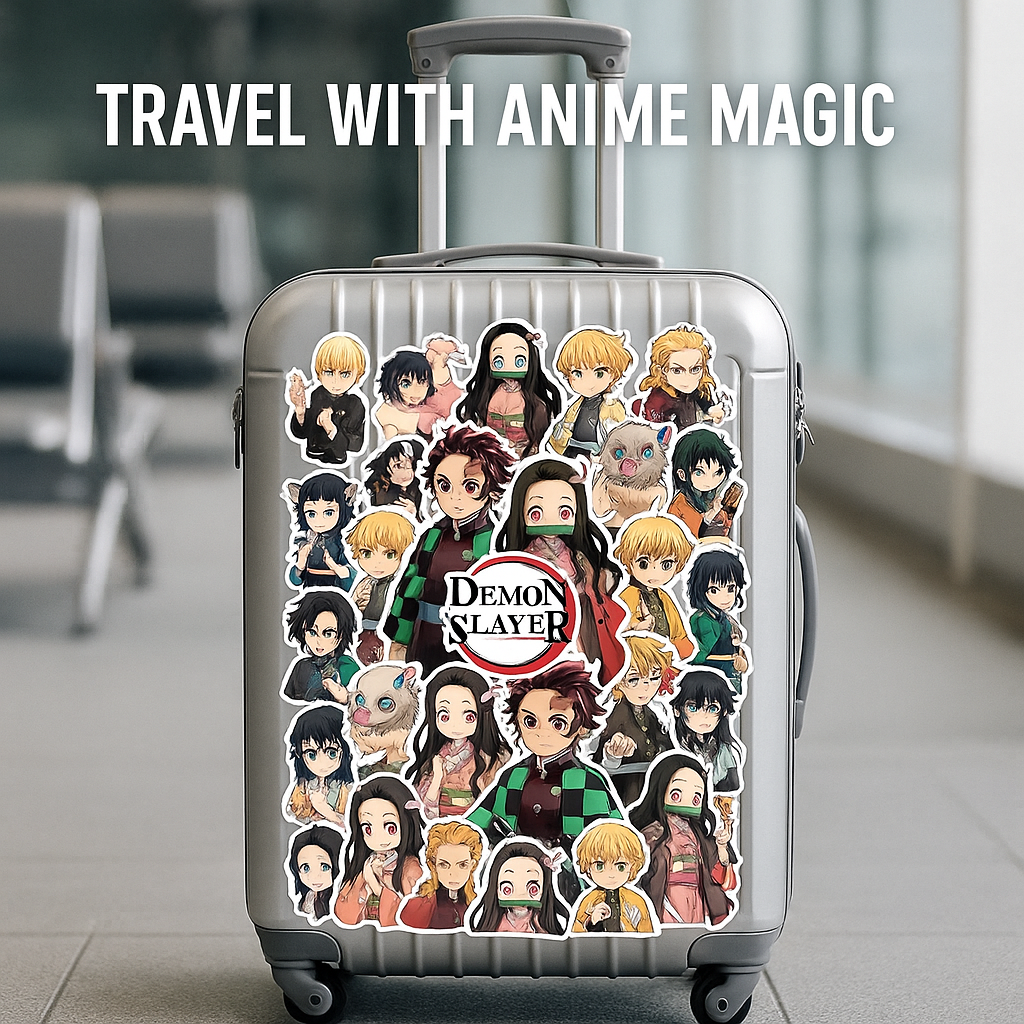 ✨ Demon Slayer™ Collector Sticker Pack – 60pcs