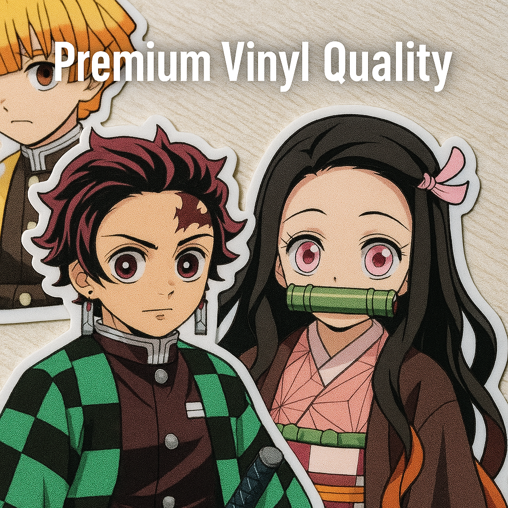✨ Demon Slayer™ Collector Sticker Pack – 60pcs