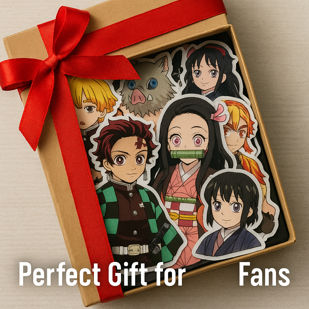 ✨ Demon Slayer™ Collector Sticker Pack – 60pcs