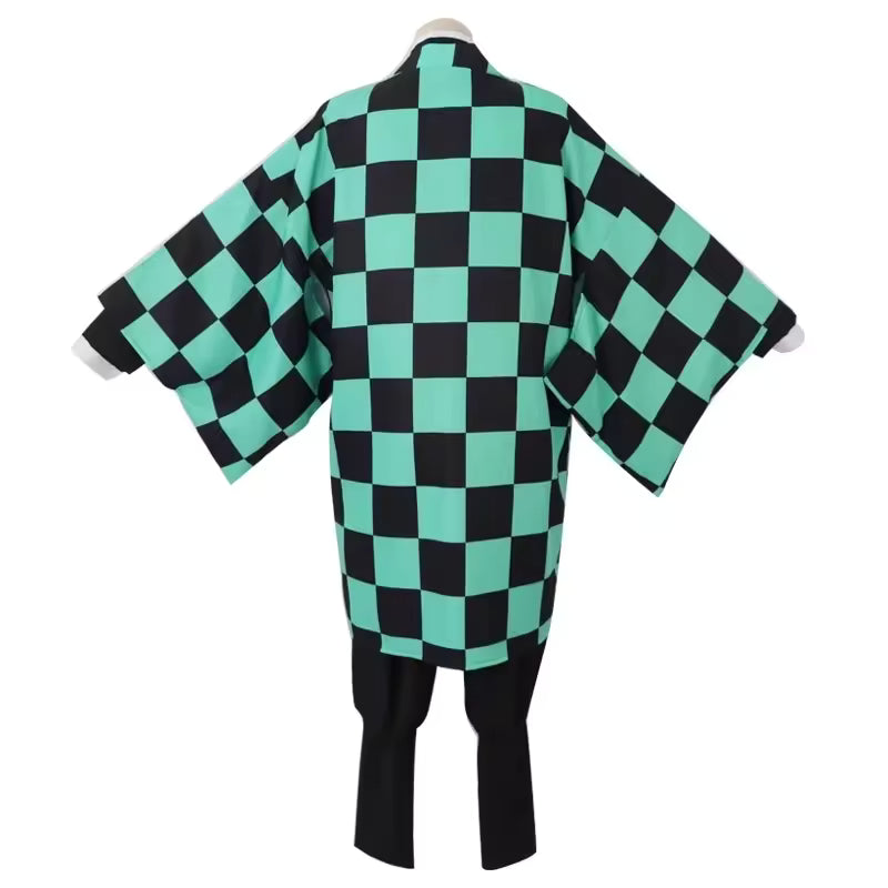 ✨ Demon Slayer™ Tanjiro Kamado Cosplay Costume Set (with Wig)